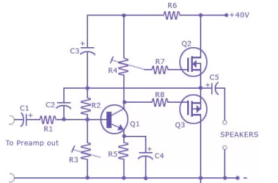 Mạch khuếch đại dùng MOSFET